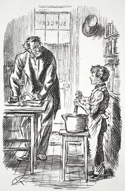 Preparazione della medicina da John Leech